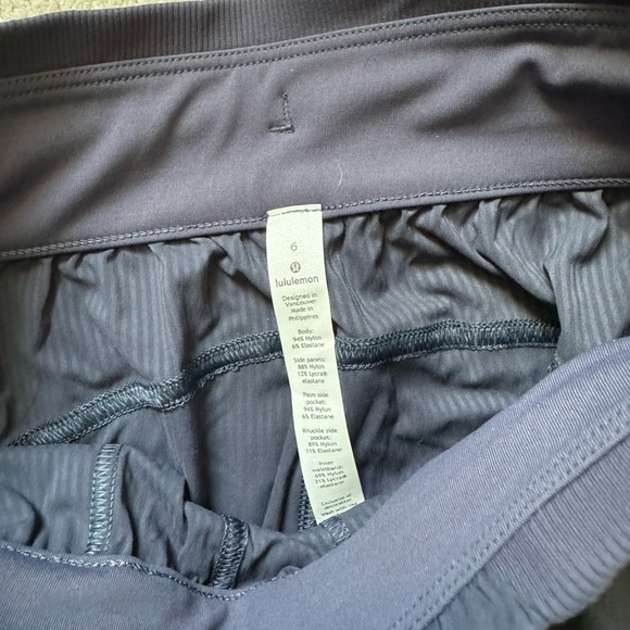 NWT Lululemon beyond the studio joggers size 6 cadet blue - Picture 5 of 5